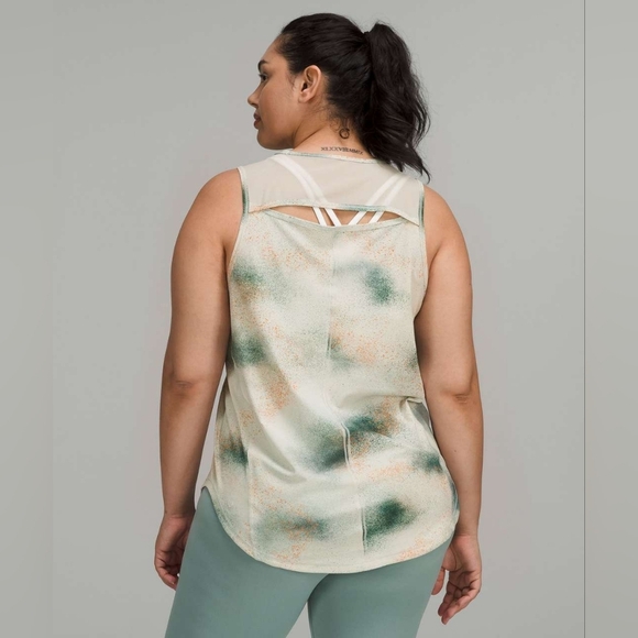 Lululemon Sculpt Tank TopSpray Camo Silver Blue Multi - Picture 10 of 12